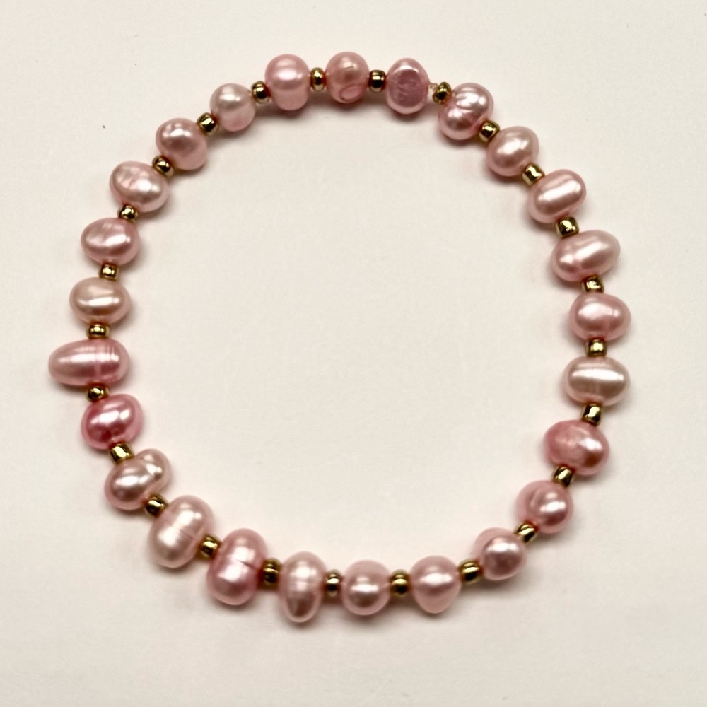 Pink Pearl Bracelet